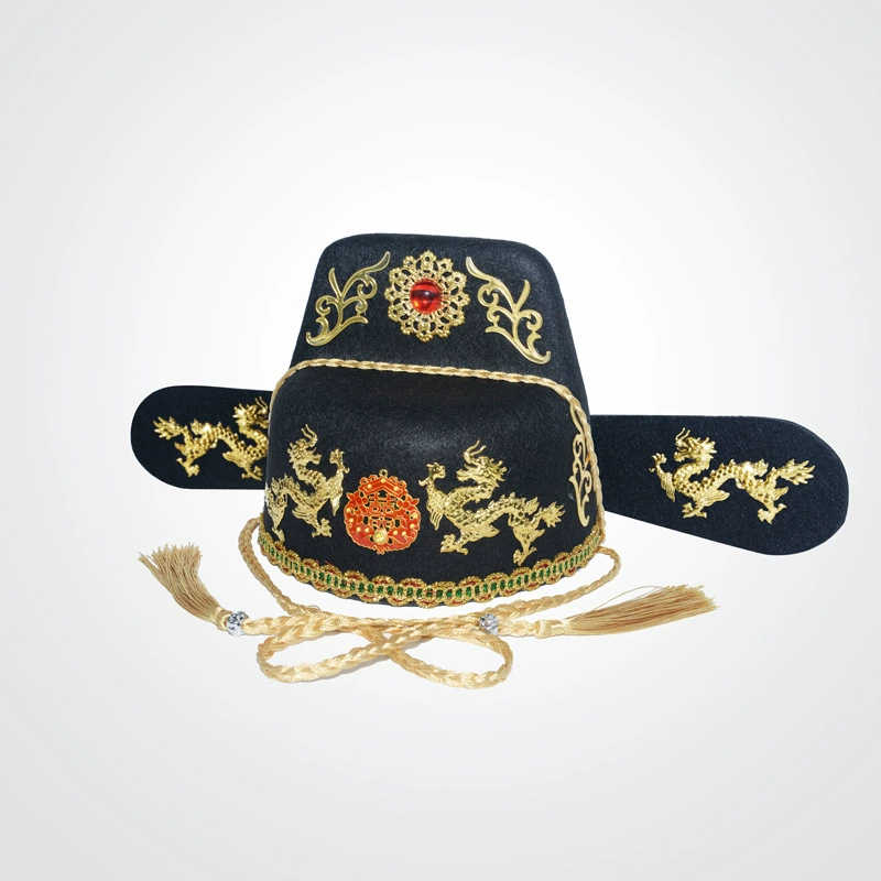 Шляпа жениха Свадебная Праздничная шляпа дракона студия живописная область Hanfu шляпа Ming императорская шляпа Свадебная фото фотография шляпа