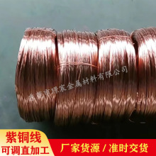 供应电解红铜线6.0mm紫铜线 Φ0.2~12mm轴装精品紫铜丝0.01mm