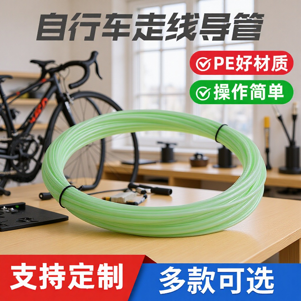 山地公路自行车内走线PE内衬导管变速刹车线芯套管防尘Shimano
