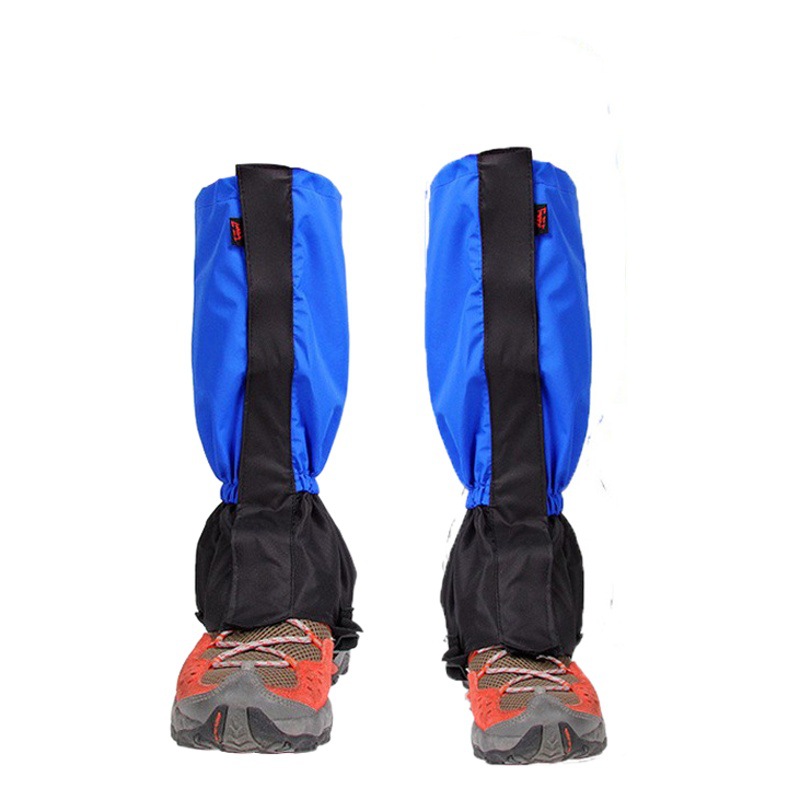 Cubiertas de nieve para exteriores, leggings de montañismo, cubiertas a prueba de arena para el desierto, zapatos de senderismo con forro polar, protectores de piernas impermeables, cubiertas para pies a prueba de nieve para esquí, transfronterizas.