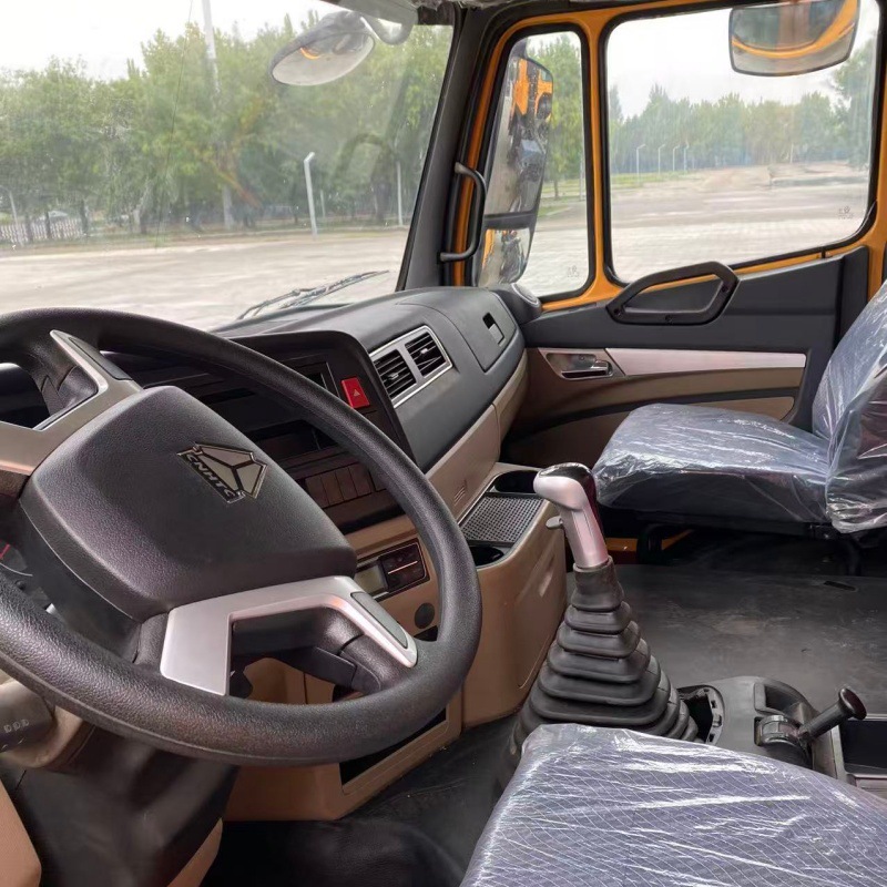 Cross-Border African Howo Rear Eight-Wheel Dump Truck 6X4 National Three 371 Horsepower Earth Transport Dump Truck Engineering Vehicle