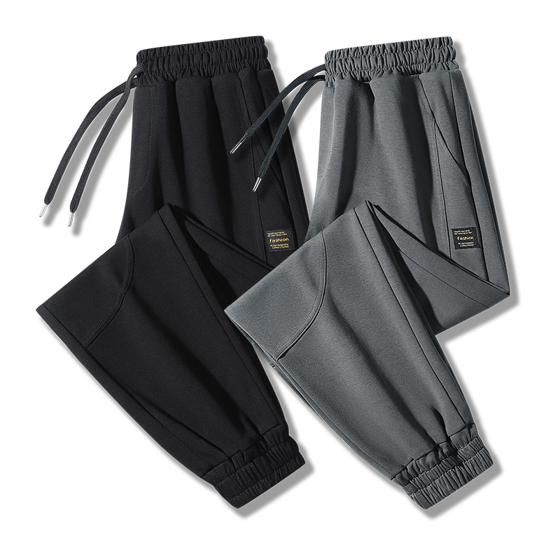 Summer thin trend cotton men's casual trousers