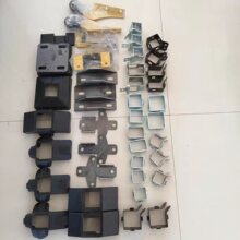 机器人防护栏配件全套仓库车间隔离网卡扣围栏管镀锌连接件