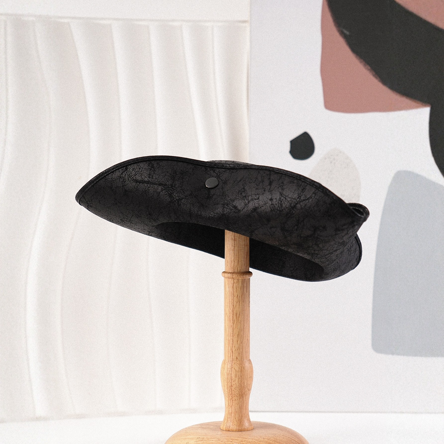 Cappello da festa unisex marrone fantasia pirata cowboy triangolare per ballo di fine anno stile western decorativo_voghion.com