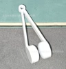 OPP with porcelain white