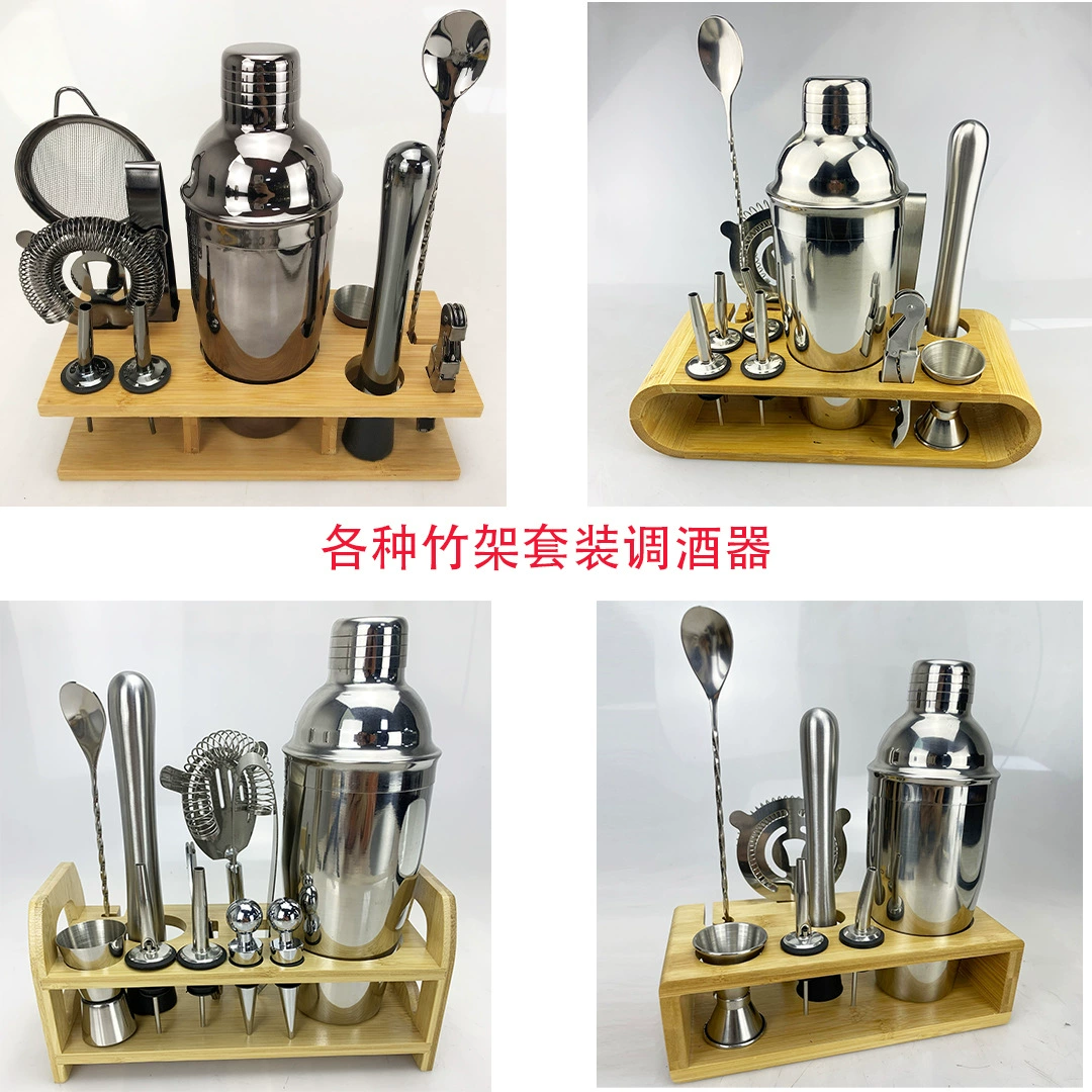 Shaker stainless steel, cocktail set, full set