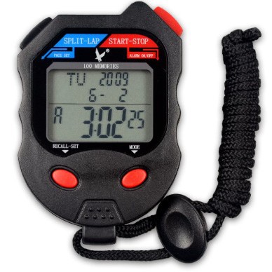 Tianfu Stopwatch PC100D Three-Row 100-Stroke Athletics Referee Training Fitness Electronic Sports Stopwatch 100B