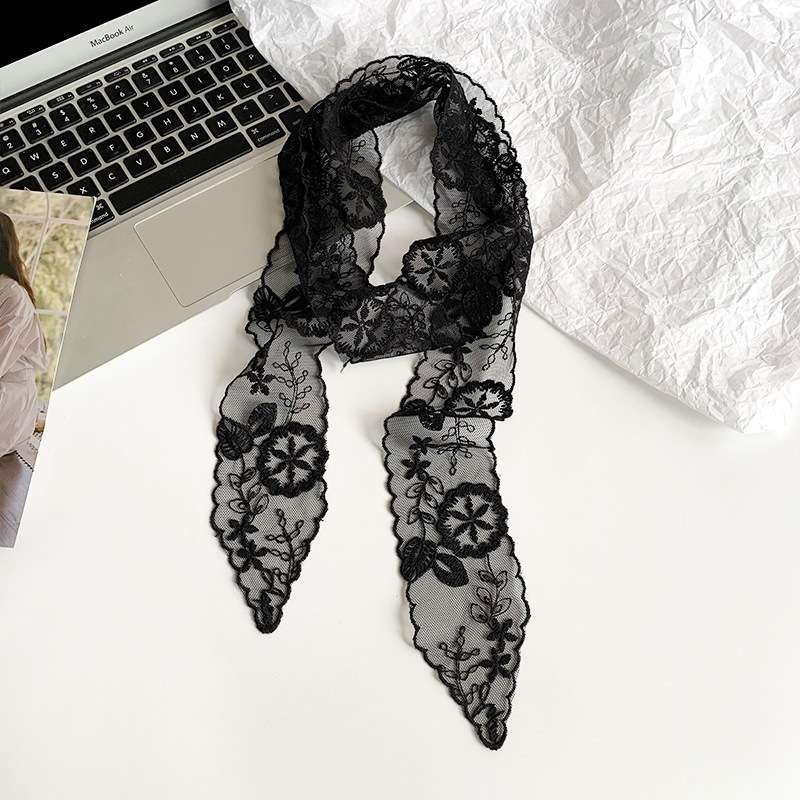 summer atmospheric white neckerchief