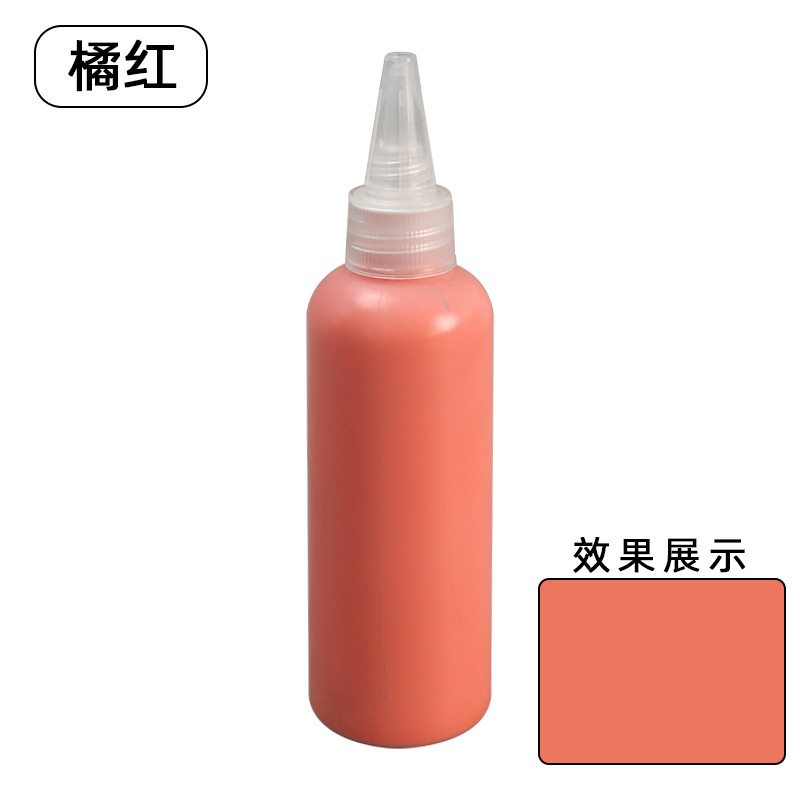 アクリル絵の具100ml子供の手涂りスクエア落书きdiy石膏人形涂りアクリル絵の具セット卸売|undefined
