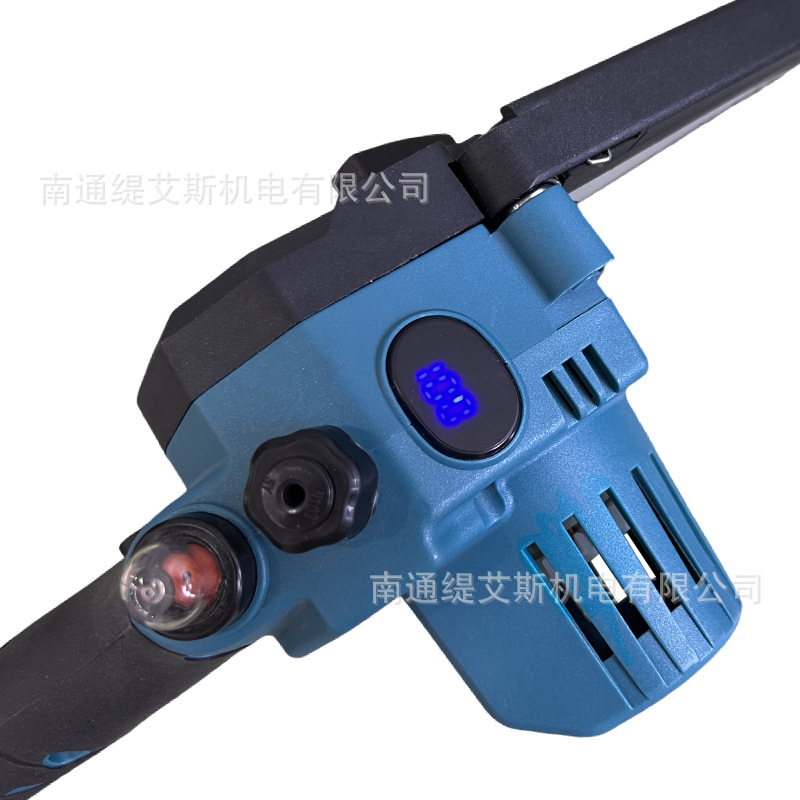 Nuevo tipo de vidrio digital recargable sierra eléctrica de una sola mano tipo doméstico de mano de litio sierra eléctrica de madera sierra eléctrica al aire libre