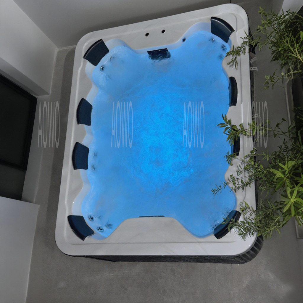 Hotel Villa spa piscina al aire libre bañera de hidromasaje jacuzzi bañera al aire libre bañera impermeable