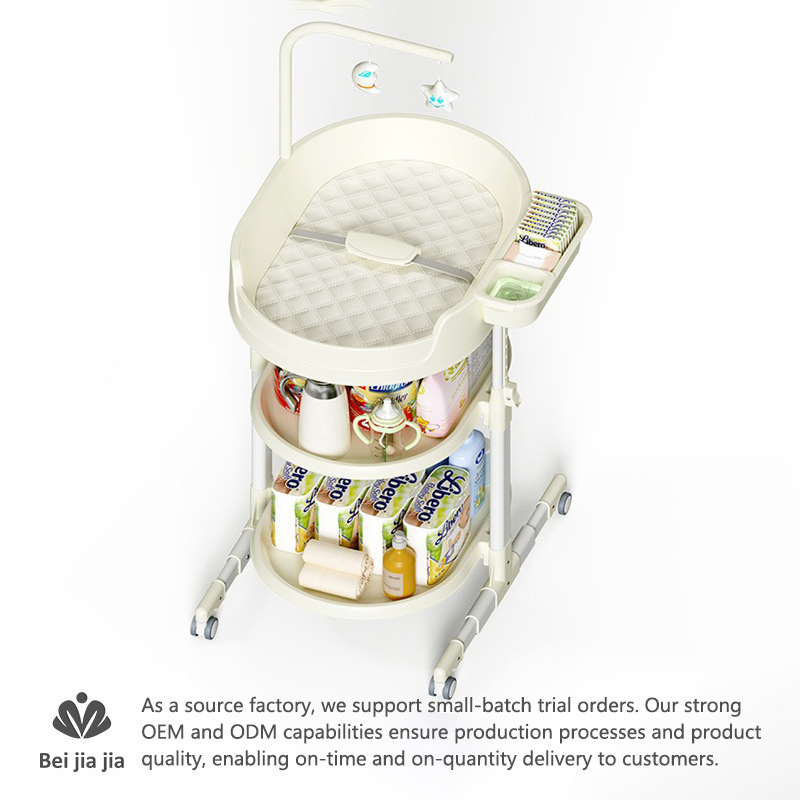 Dream Elf Newborn Diaper Table Crib Two-In-One Baby Storage Storage Touch Multi-Function Care Table