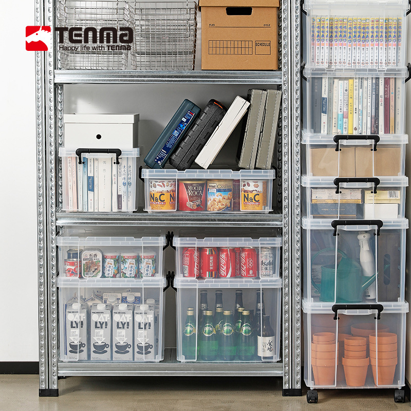 Japanese plastic transparent storage box