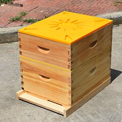 養蜂道具巣箱内蓋走蜂器逃走器多機能巣箱内蓋