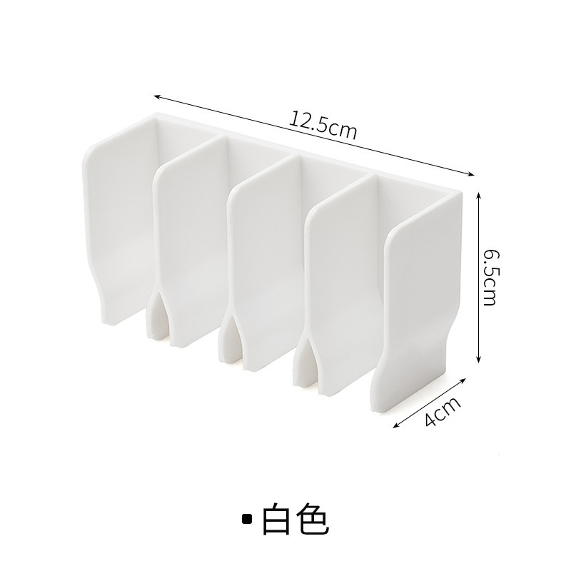 洗顔料収納ラック、釘なし歯磨き粉クリップホルダー、バスルーム収納ラック、バスルーム整理ラック、ハンドクリームハンガー|undefined