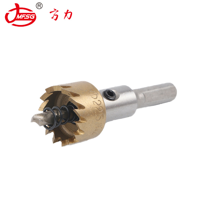 M42 High-Speed Steel Hole Saw, Stainless Steel Aluminum Alloy Metal Tungsten Carbide Coated Drill Bit Hole Saw Hardware Wholesale