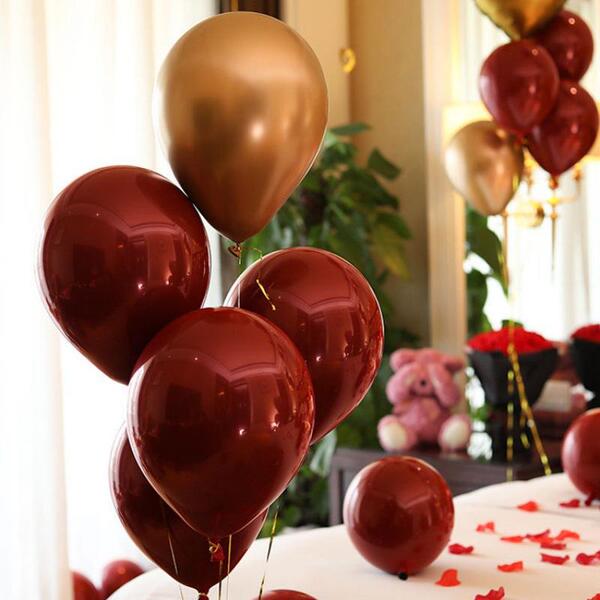 Double-layer balloon heart shaped