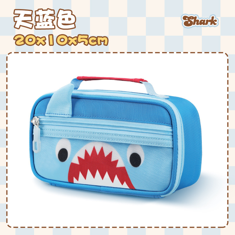 Estuche de lápices de dibujos animados para niñas de primaria, caja de papelería para niñas de secundaria, modelo nuevo 2025, gran capacidad, estuche de lápices de alta calidad