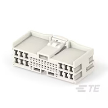 2005431-1汽车连接器TE泰科护套4 mm间距34P端子针插座原厂供应