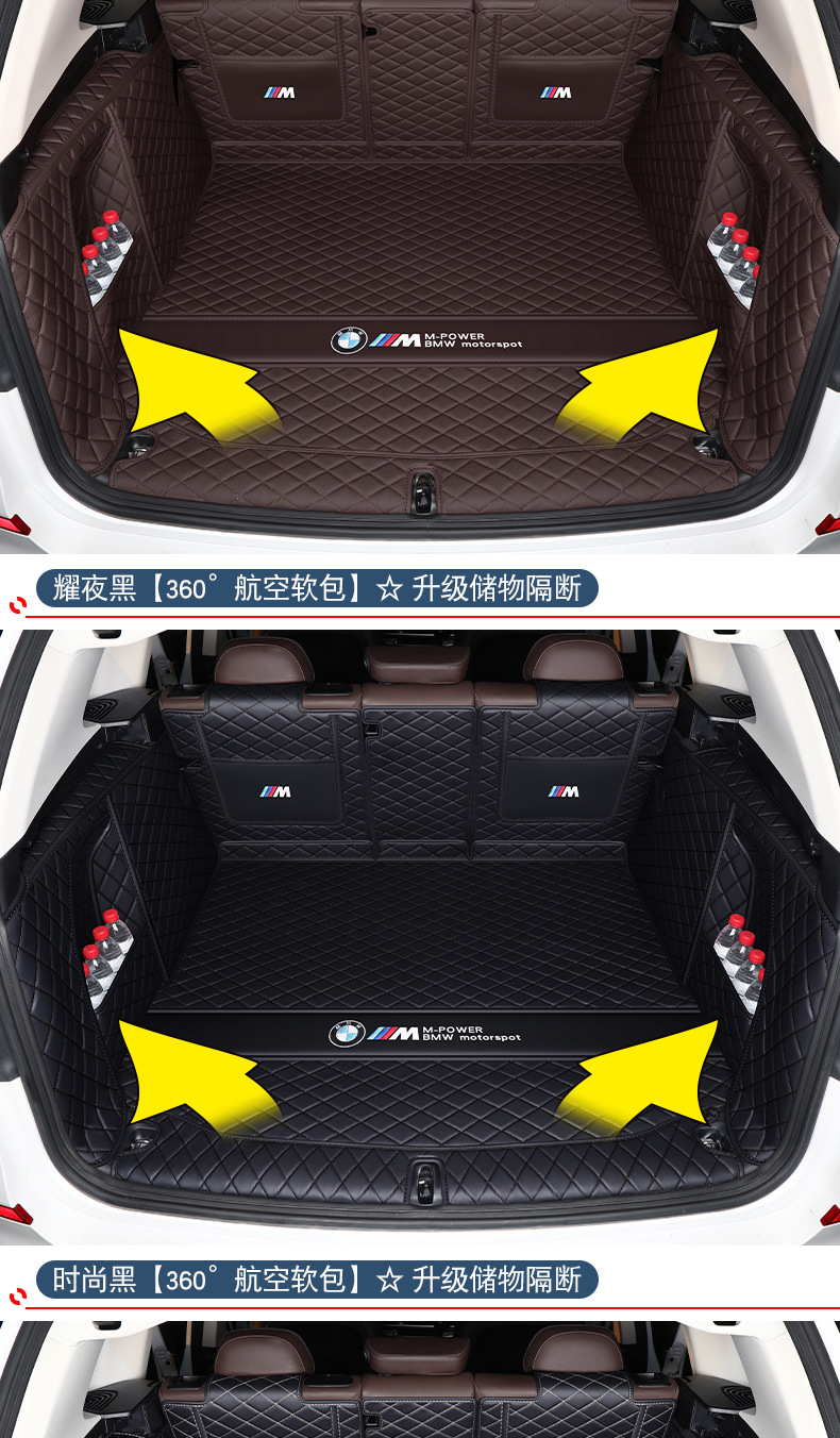 Suitable for Bmw x3 Trunk Mat Fully Surrounded 2023 New Bmw ix3 Rear Trunk Mat Decorative Supplies