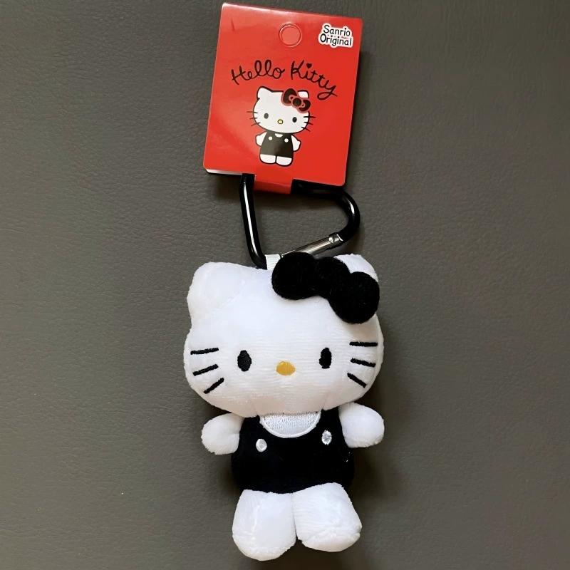 Подвеска из плюша (Hangcai Toys) Браслет-подвеска Hello Kitty Overalls, 12 см, цепочка из бусин или подвеска в форме сердца
