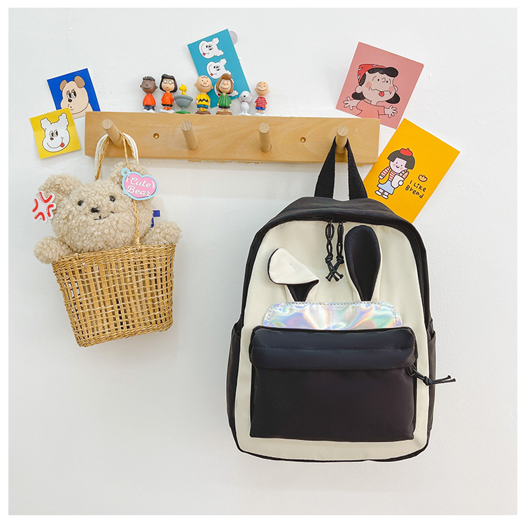 446g Weight Sequins, Sewing Thread Fashion Element Zipper Closure Type Double Shoulder Straps Strap Type Functional Backpack Bags Type Casual, School Occasion Nylon Material School Backpack, Kids Backpack Backpack Animal Pattern All Seasons Season Kid'S Gender Cute Style Square Shape Kid'S Nylon Animal Cute Sequins Sewing Thread Square Zipper Functional Backpack 13