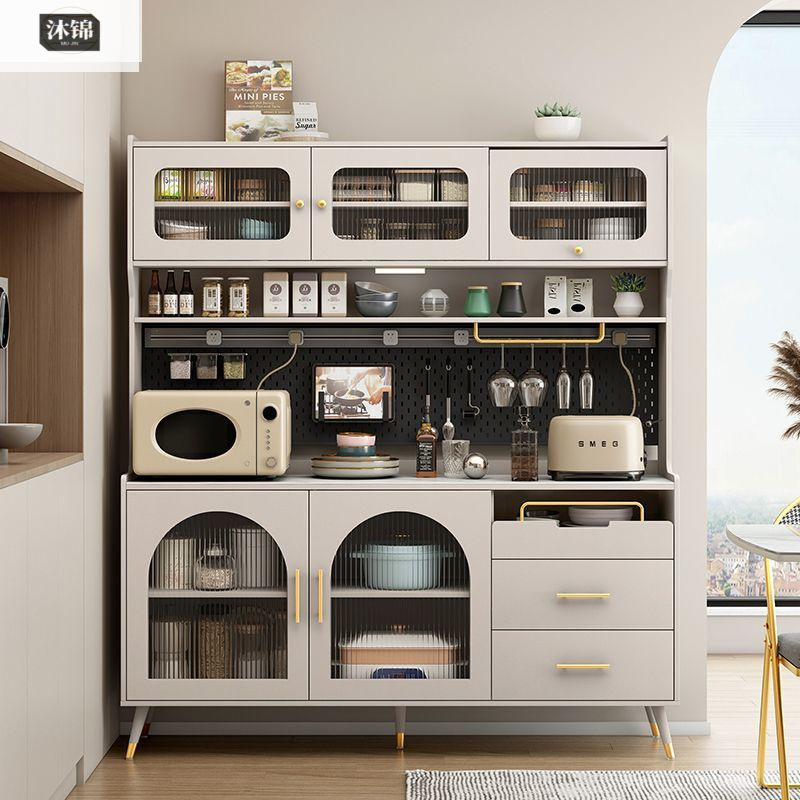 Modern Simple Integrated Wall Sideboard Sideboard Living Room Tea Cabinet Wine Cabinet Storage Cabinet Heightened Narrow Restaurant