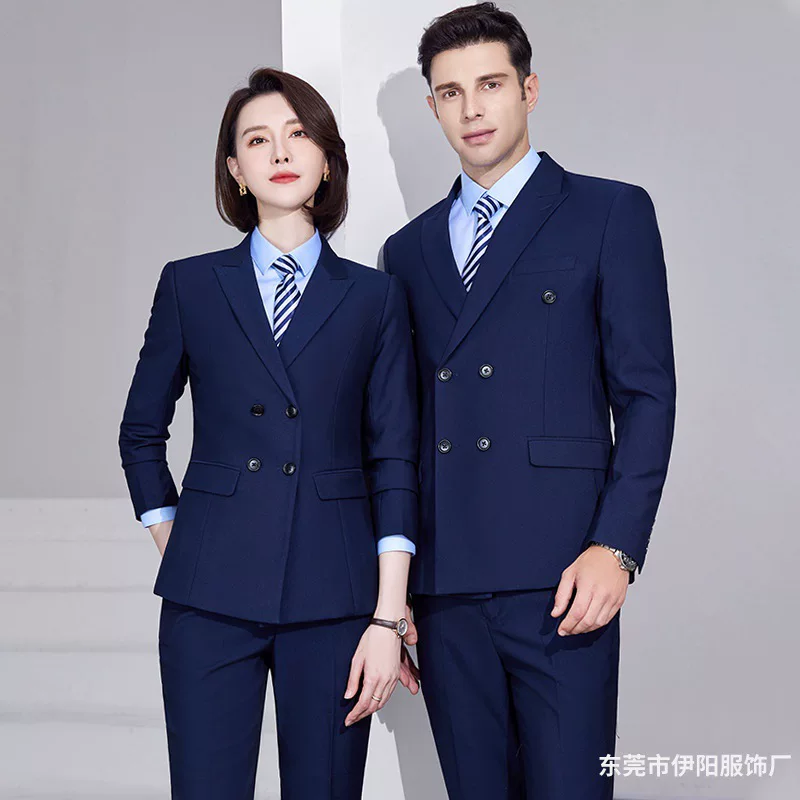 Classic suit jacket, black nurse uniform, set