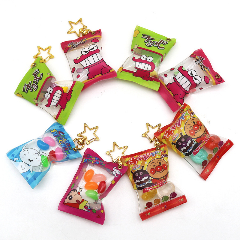 Simulation Food and Play Bread Superman Crocodile Candy Bag Inflatable Bag Keychain Star Buckle Bag Pendant Mobile Phone Holder Simulation Food and Play Bread Superman Crocodile Candy Bag Inflatable Bag Keychain Star Buckle Bag Pendant Mobile Phone Holder