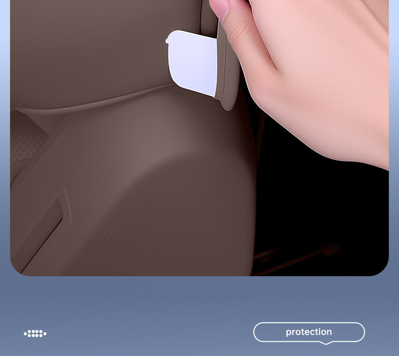 Suitable for Zhiji Ls6 Seat Anti-Kick Pads, Rear Seat Backrest Protection, Car Interior Modification Accessories, and Complete Set of Supplies