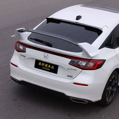 Fixed wind wing, generation Civic modified hatchback typer