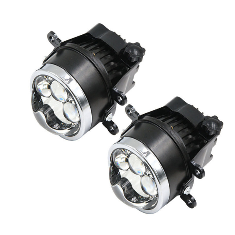 W3 nuevo láser de niebla directa triple lente LED de doble luz de niebla 3.0 para automóviles especiales