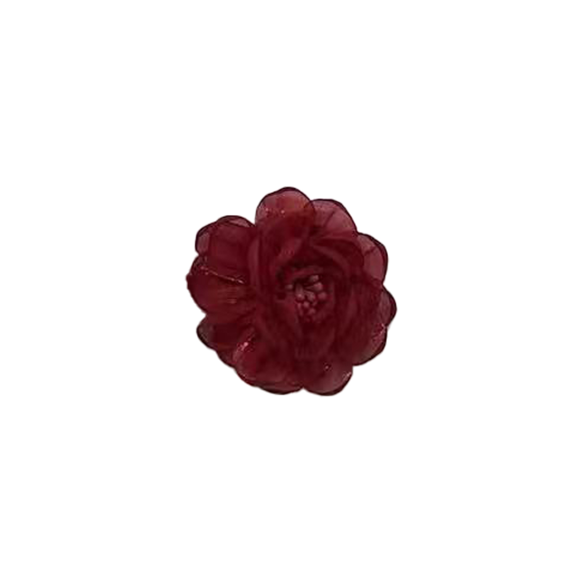 5 flores de tela de perla hermosa moda estereoscópica en blanco y negro accesorios de la habitación de tela pegada ropa bolsa accesorios para el cabello image 25
