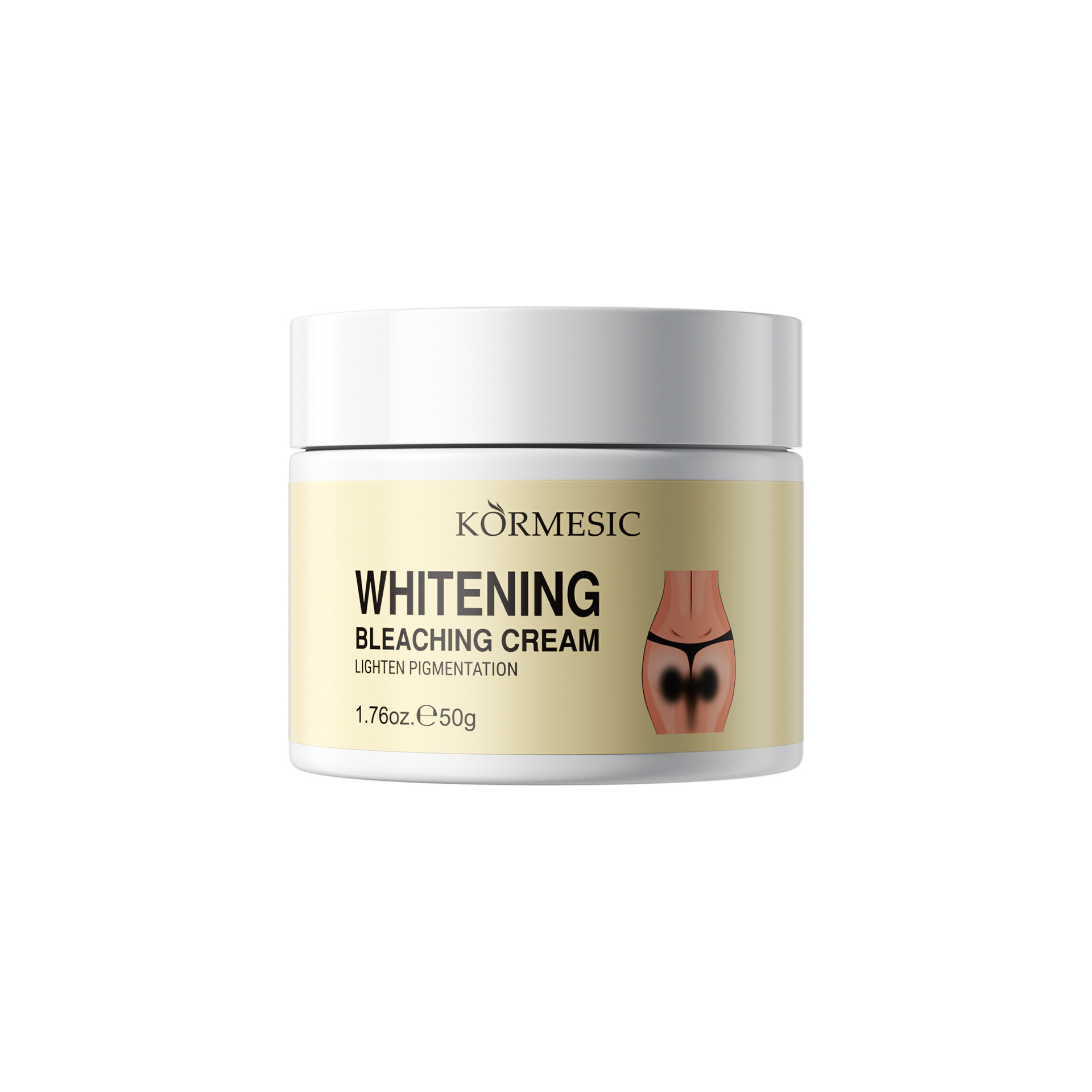 Inglés completo KORMESIC opaco blanqueamiento crema corporal fábrica de comercio exterior transfronterizo al por mayor refrescante crema de cuidado image 8