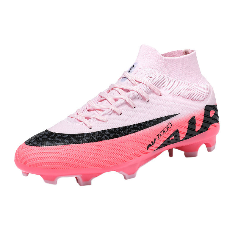 Zapatos de Fútbol para Entrenamiento de PVC y Caucho Antideslizantes para Césped Natural y Artificial
