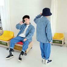 2025秋季新款儿童中小童男女孩韩版衬衣外套童装潮男女孩