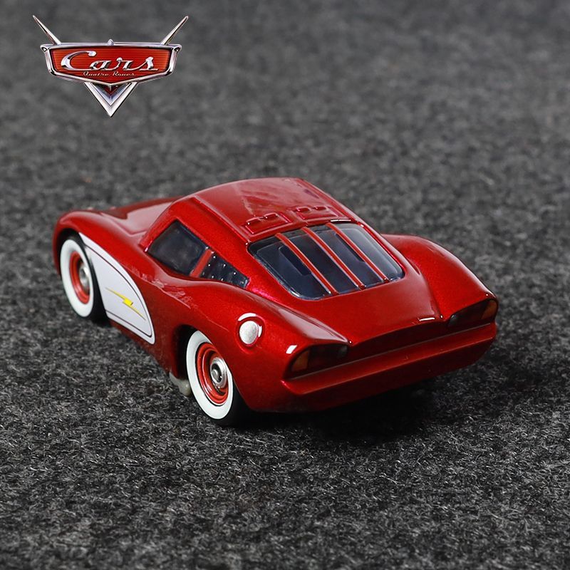 진정한 레이싱 스토리 합금 장난감 어린이 자동차 사랑 에디션 번개 맥퀸 스키 자동차 사랑 맥퀸