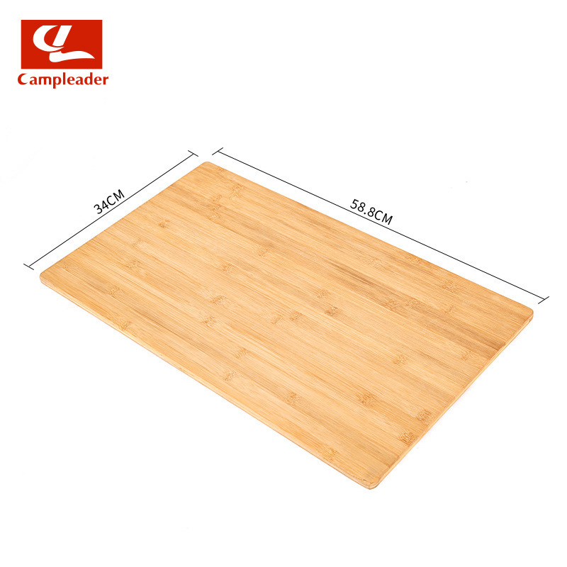 Outdoor Folding Iron Mesh Table Bamboo Board Table Camping Self-driving picnic Table Barbecue Table Coffee Table Iron Table Drain Rack