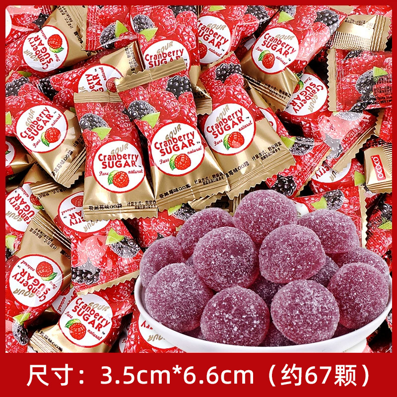 오코코 크랜베리 ​​구미캔디 500g (약 67개입)