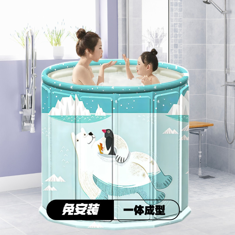 ポータブル浴槽、折りたたみ式大人用家庭用浴槽、子供用ビデ、全身浴槽、ベビーバス|undefined