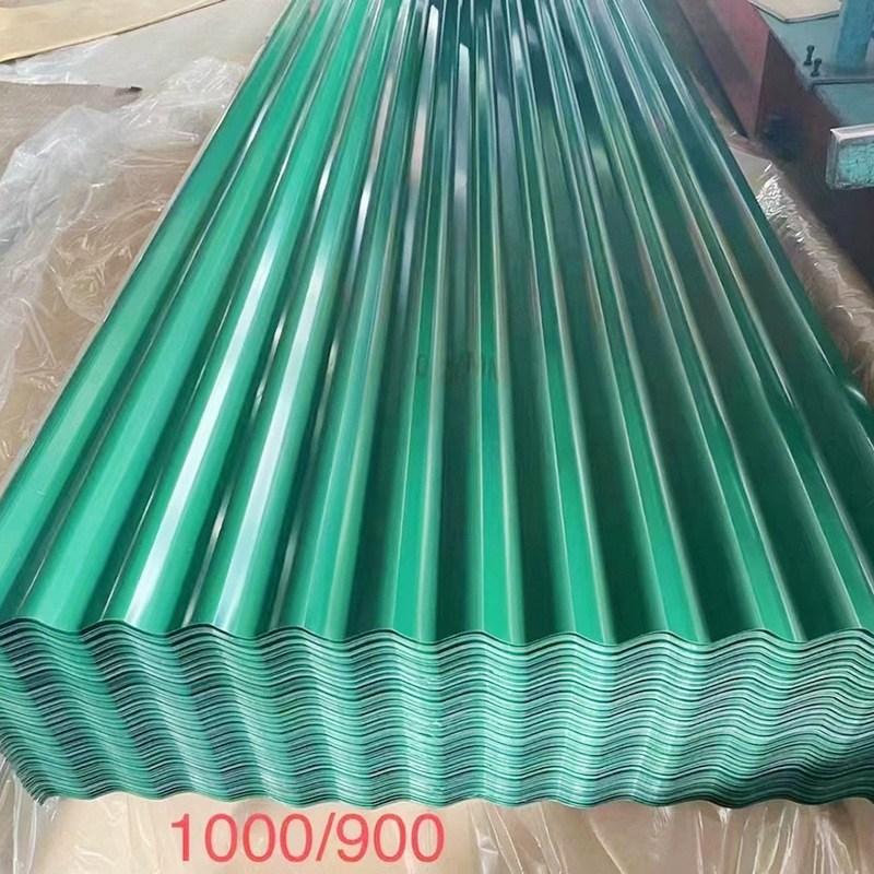 彩钢瓦现货批发900 840白色红色蓝色梯形瓦 836 780波浪瓦彩钢卷