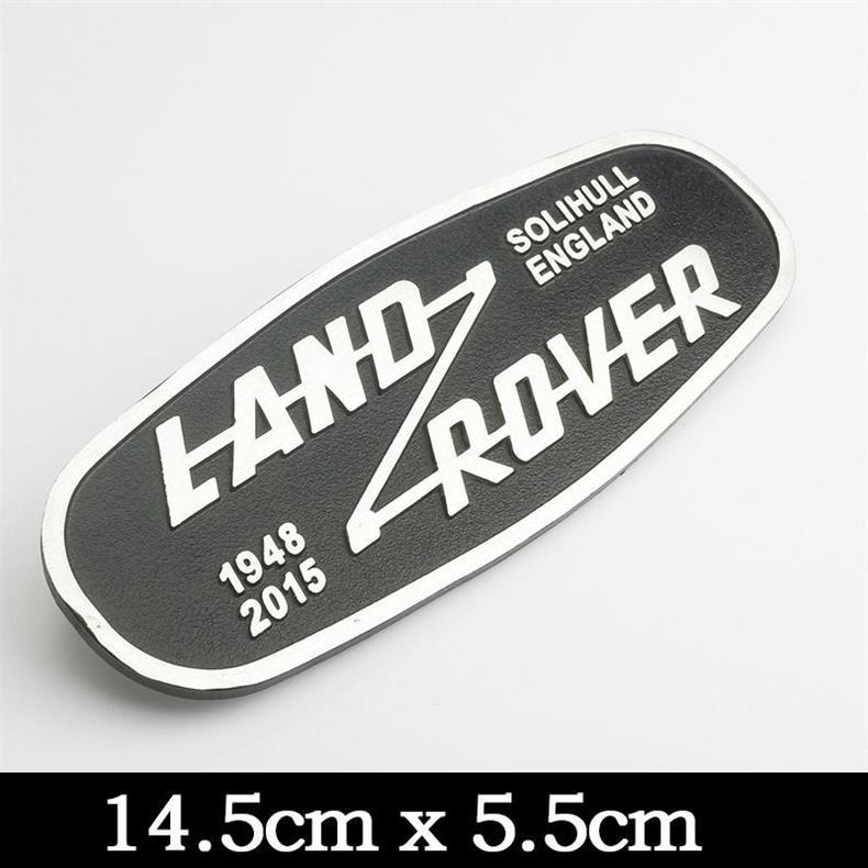 Suitable for Land Rover Defender Grille Emblem, Land Rover Car Emblem, Hood Emblem, Defender 15 Model Modified Grille Emblem