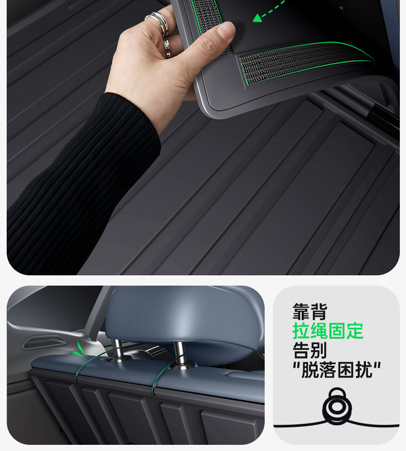 Suitable for 26 models of Beijing BJ30/BJ40, TPE trunk mat, foot mat, range extender fuel modification accessories 25