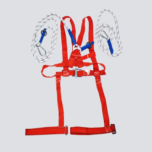 High-altitude double hook safety belt five-point anti-fall safety belt safety rope 