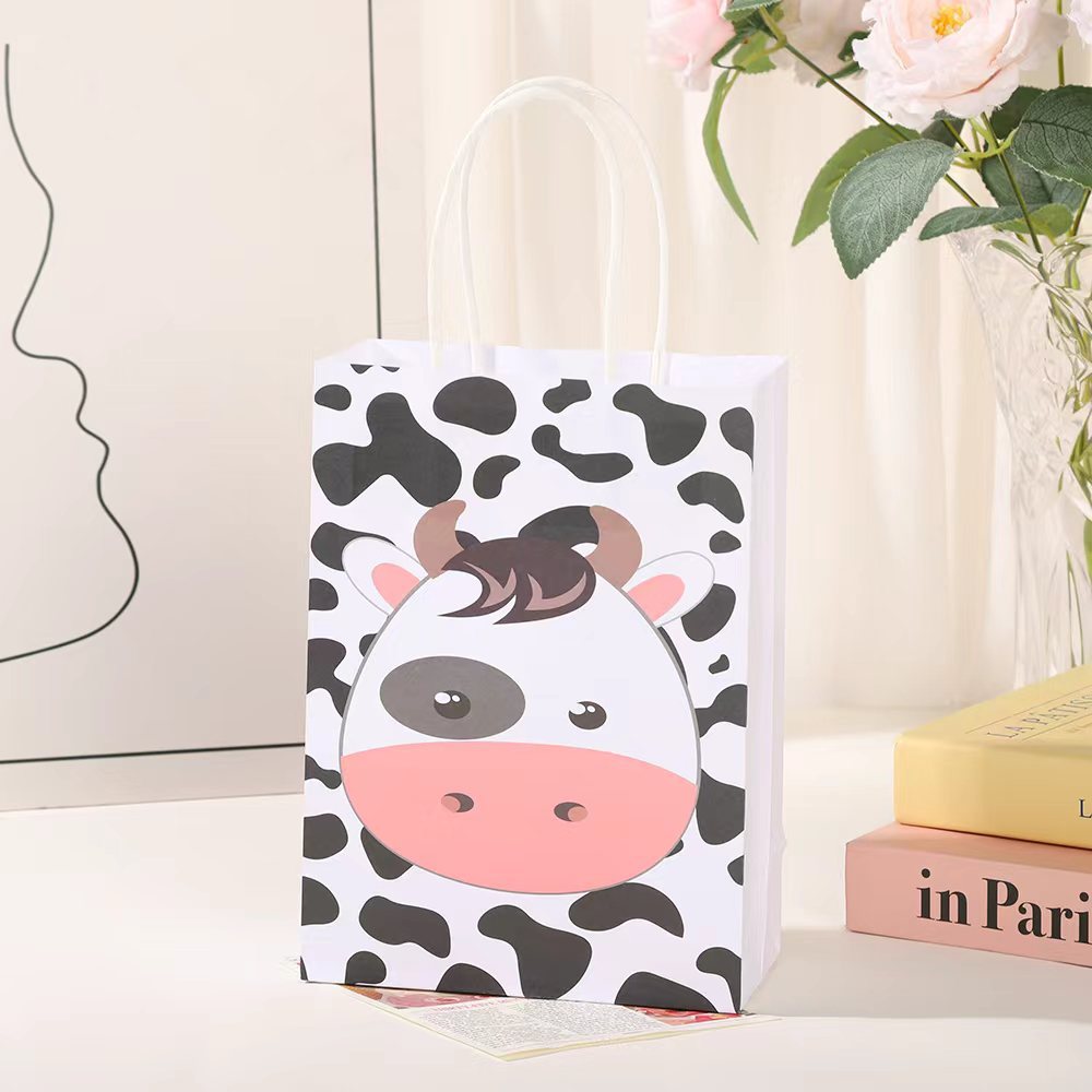 Bolsas de regalo de cumpleaños, bolsas de cartón cartón, bolsas de embalaje para llevar, bolsas de embalaje de regalo de fiesta para niños, bolsas de mano