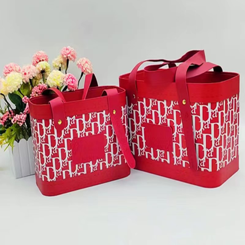 Портативная коробка; Свадебный стиль 596; большой размер 28*15*18 см