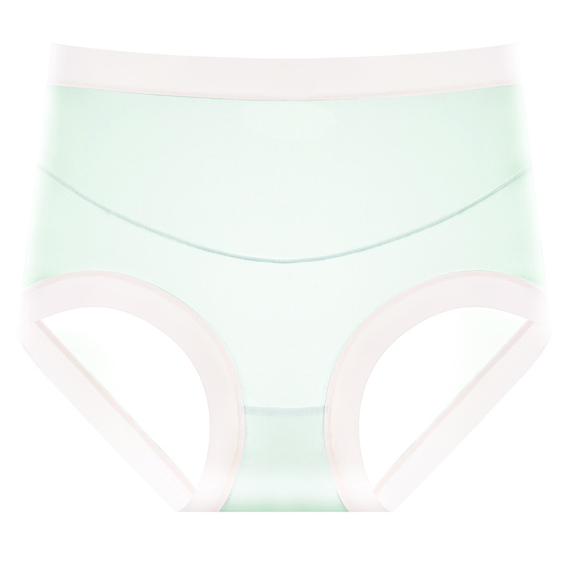 Ropa interior para mujeres embarazadas, temprano, medio y tardío durante el embarazo, estilo fino de verano, transpirable, sedoso y sin costuras, ropa interior de apoyo para el abdomen, refrescante