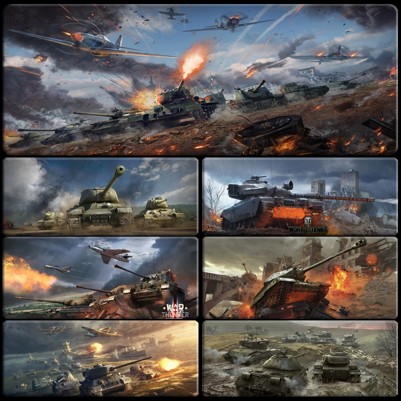 World of Tanks Mouse Pad Internet Cafe Conqueror 700X300 Desk Pad 3mm Animation Game Locking Thickened Keyboard Pad World of Tanks Mouse Pad Internet Cafe Conqueror 700X300 Desk Pad 3mm Animation Game Locking Thickened Keyboard Pad