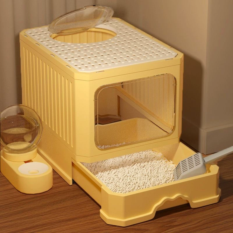 Горшок с кошачьим песком