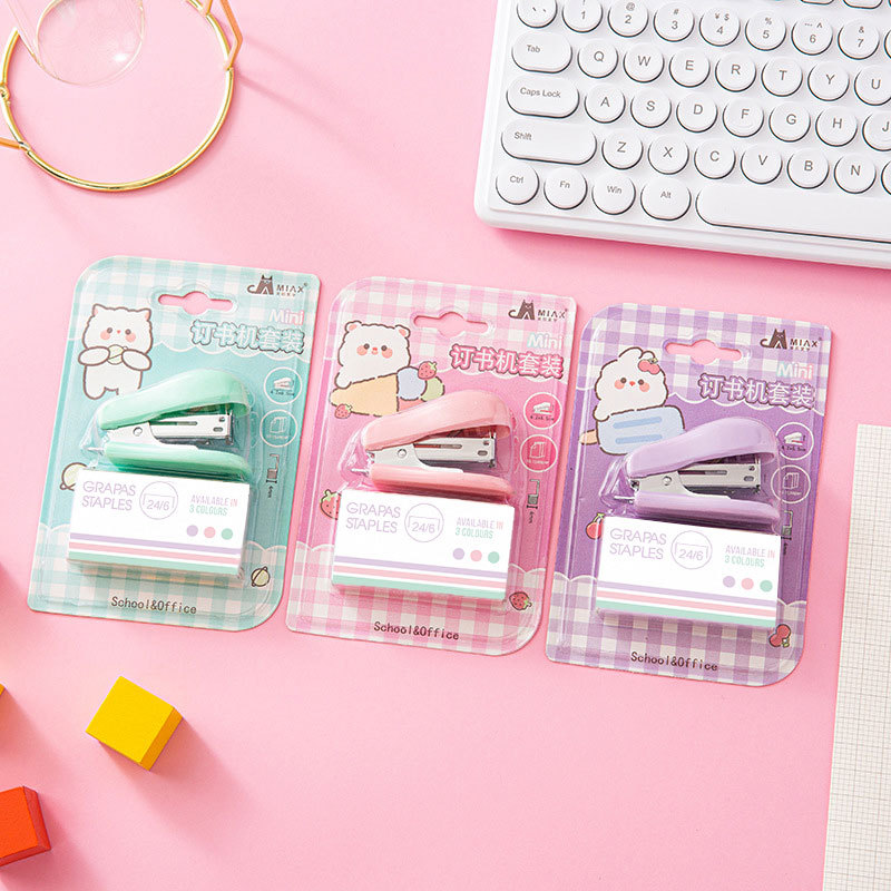 Pinzas de Cola Larga Huecas Creativas de Moda en Internet, el Mismo Modelo, con Cara Sonriente, Carpeta de Colores, Pinza Creativa para Diarios y Exámenes